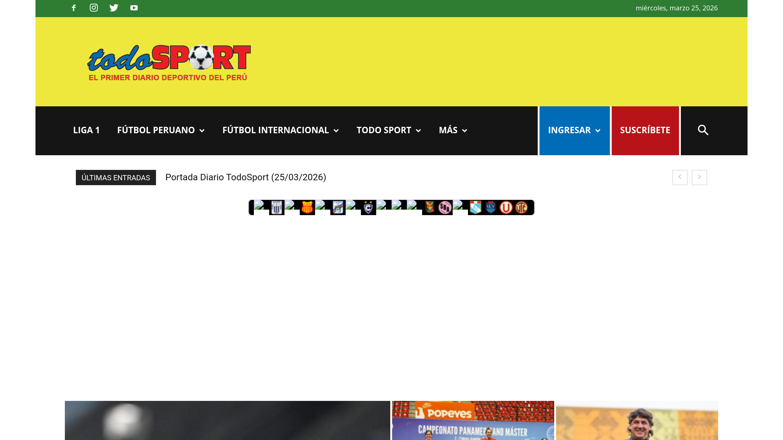 Captura de pantalla de Todo Sport