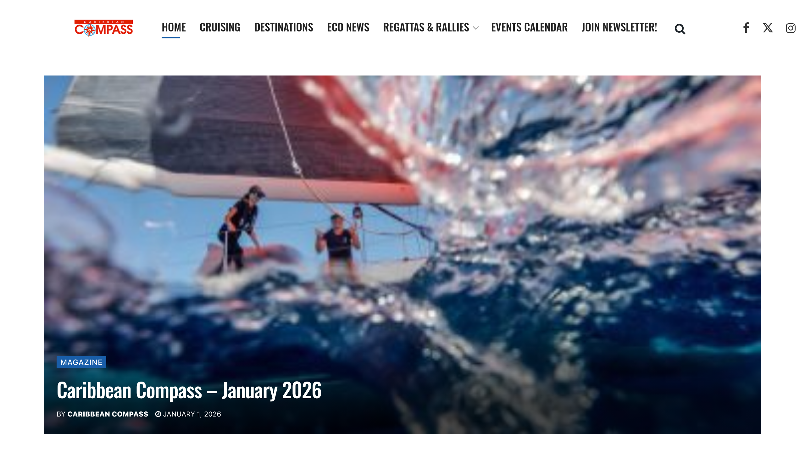 Captura de pantalla de Caribbean Compass