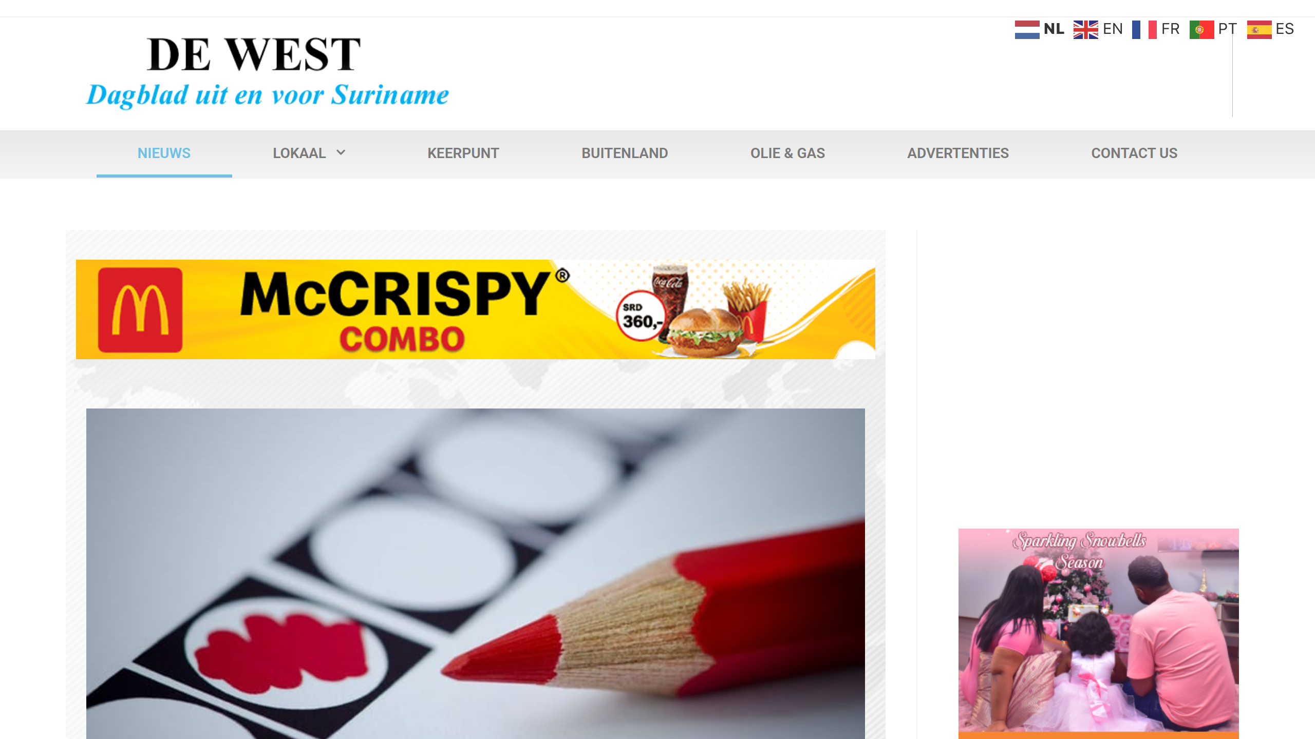 Captura de pantalla de De West