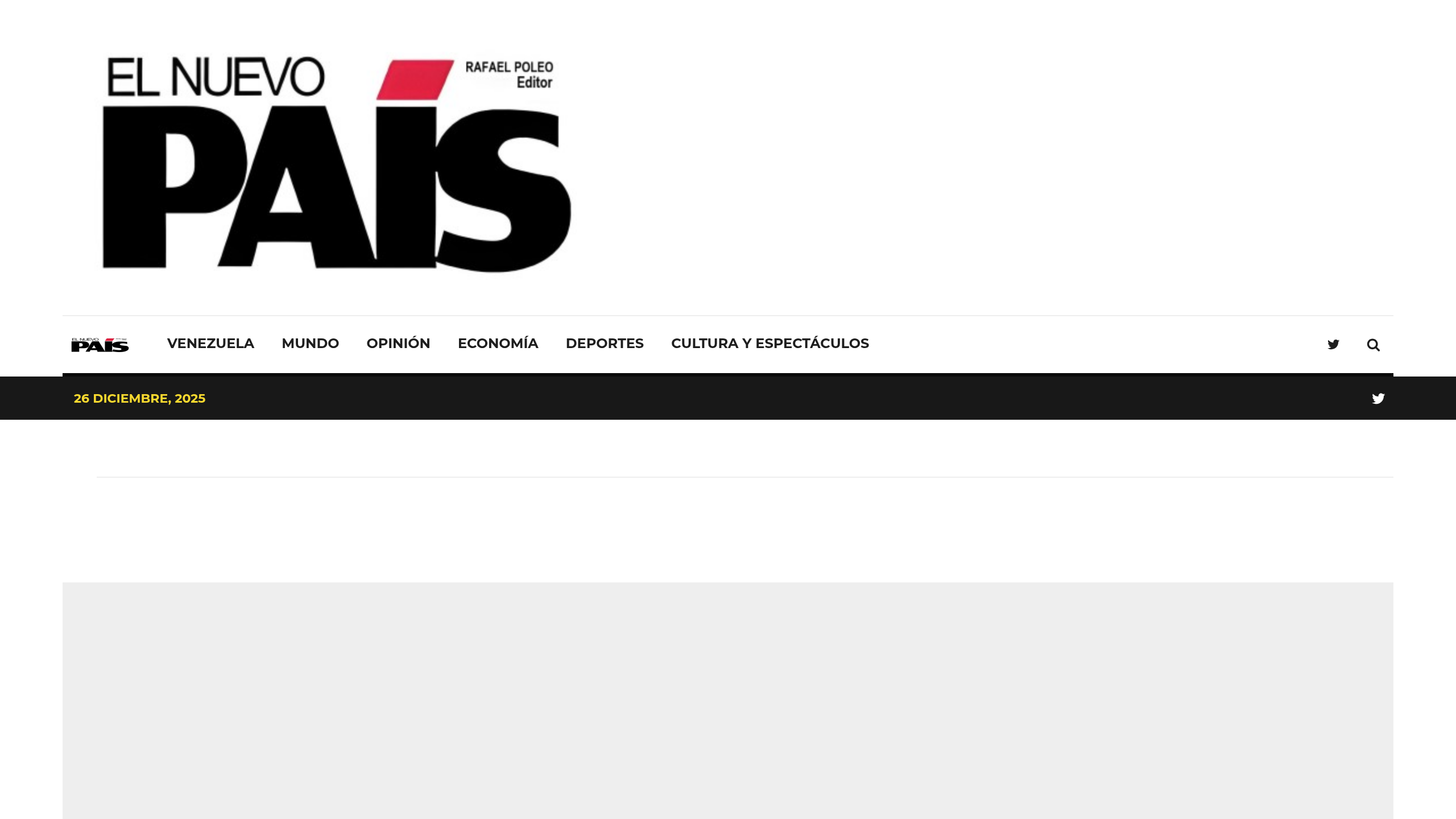 Captura de pantalla de El Nuevo País