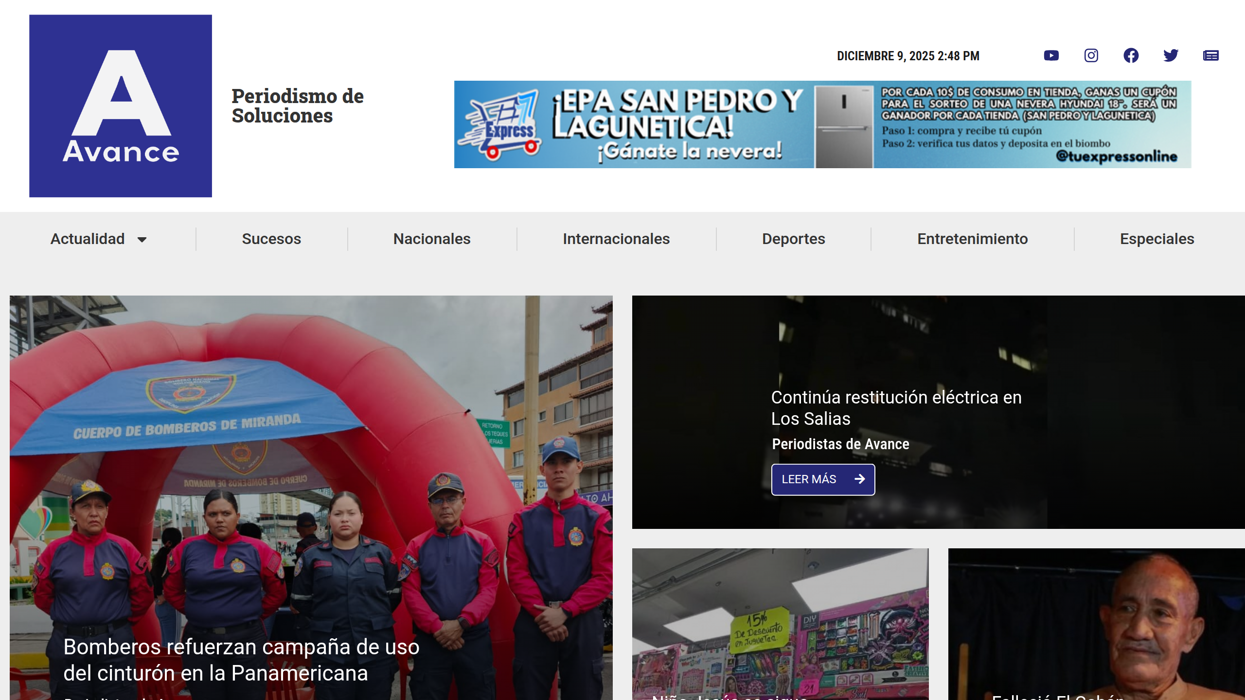 Captura de pantalla de Avance