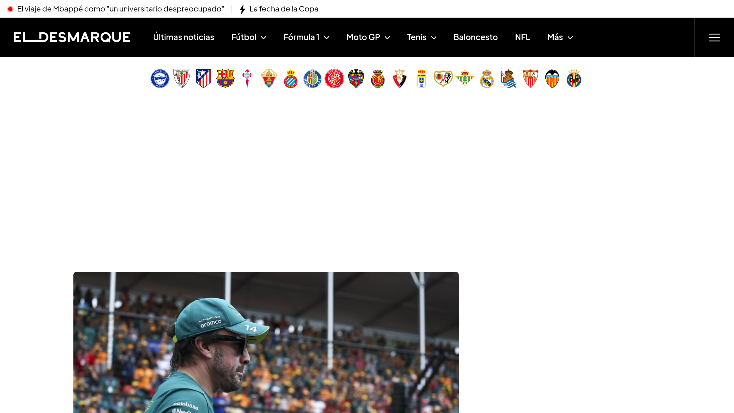 Captura de pantalla de El Desmarque