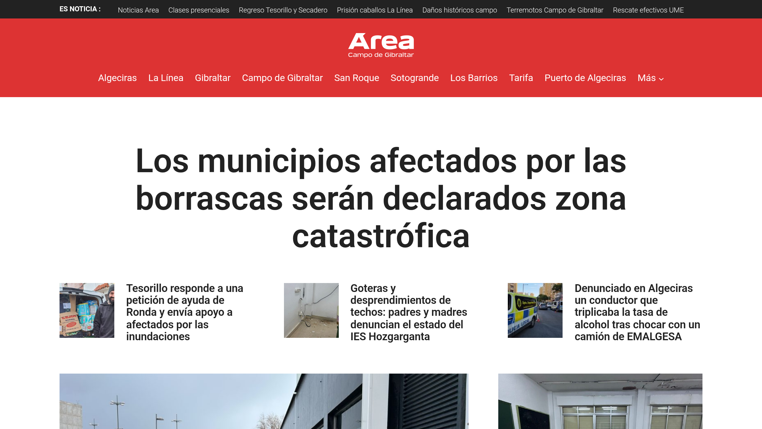 Captura de pantalla de Diario Área