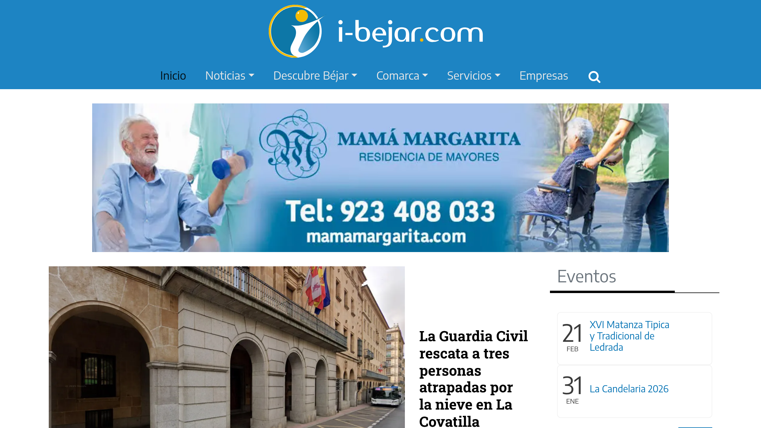 Captura de pantalla de i-Bejar