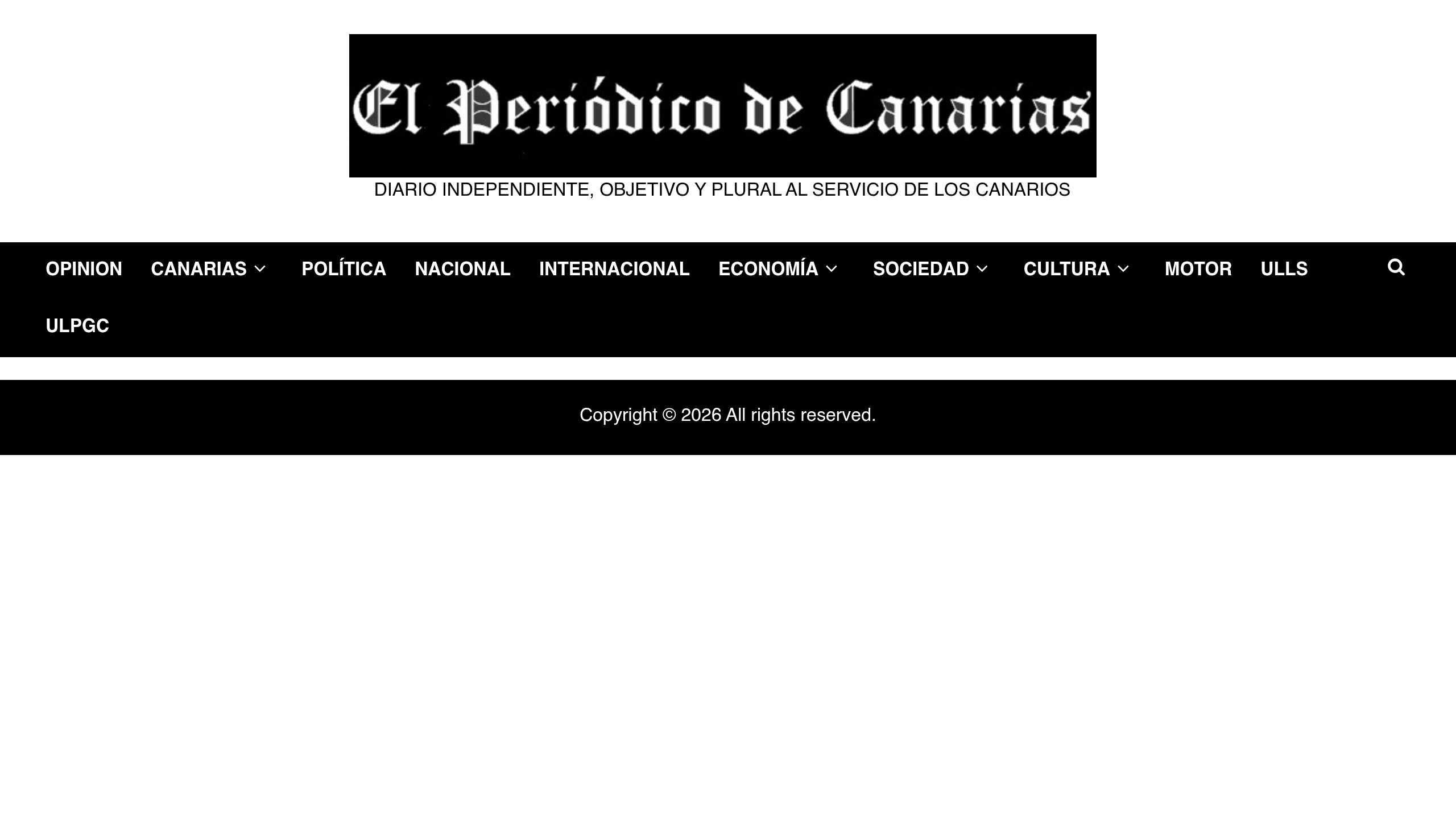 Captura de pantalla de El Periódico de Canarias