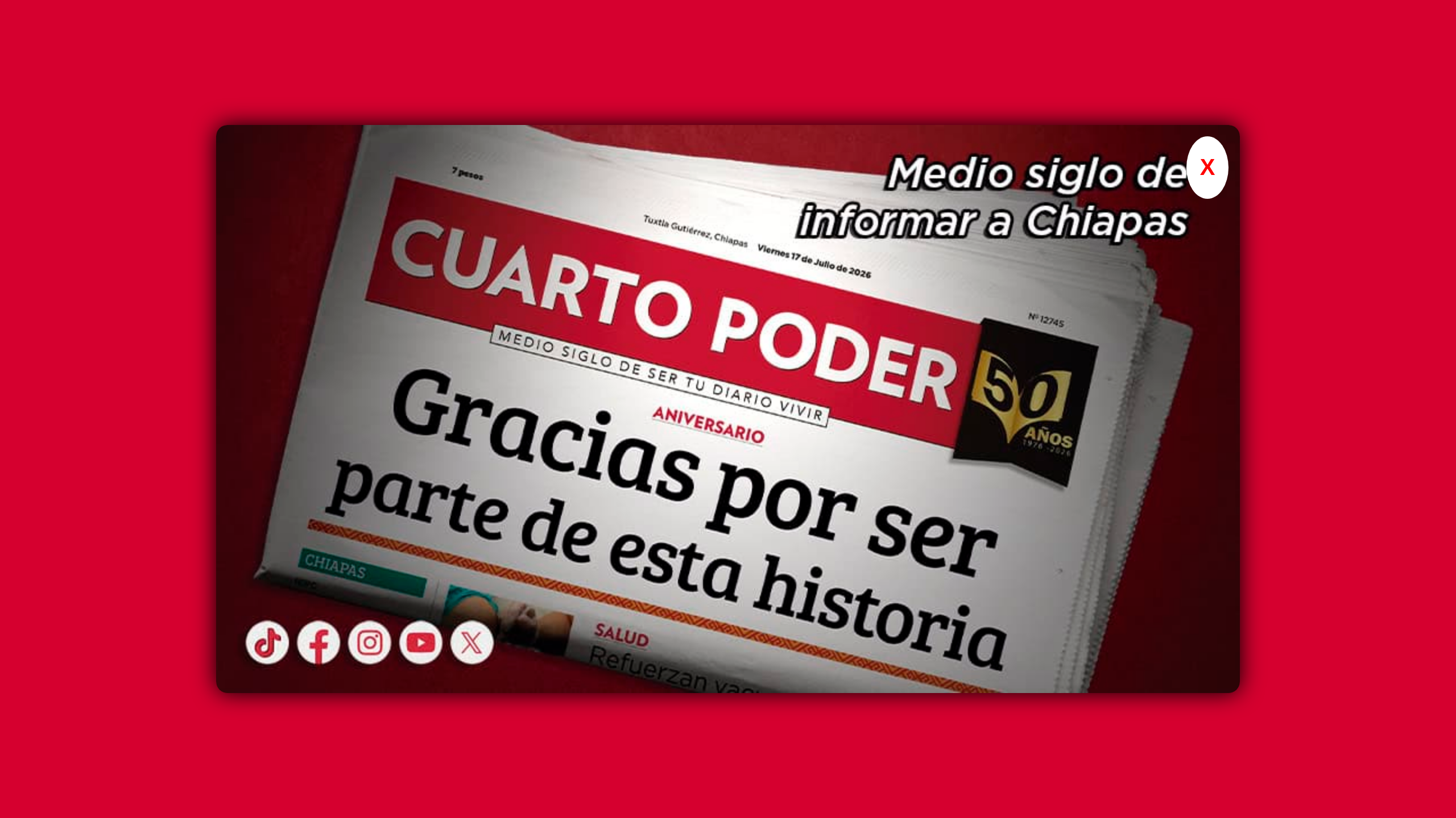 Captura de pantalla de Cuarto Poder