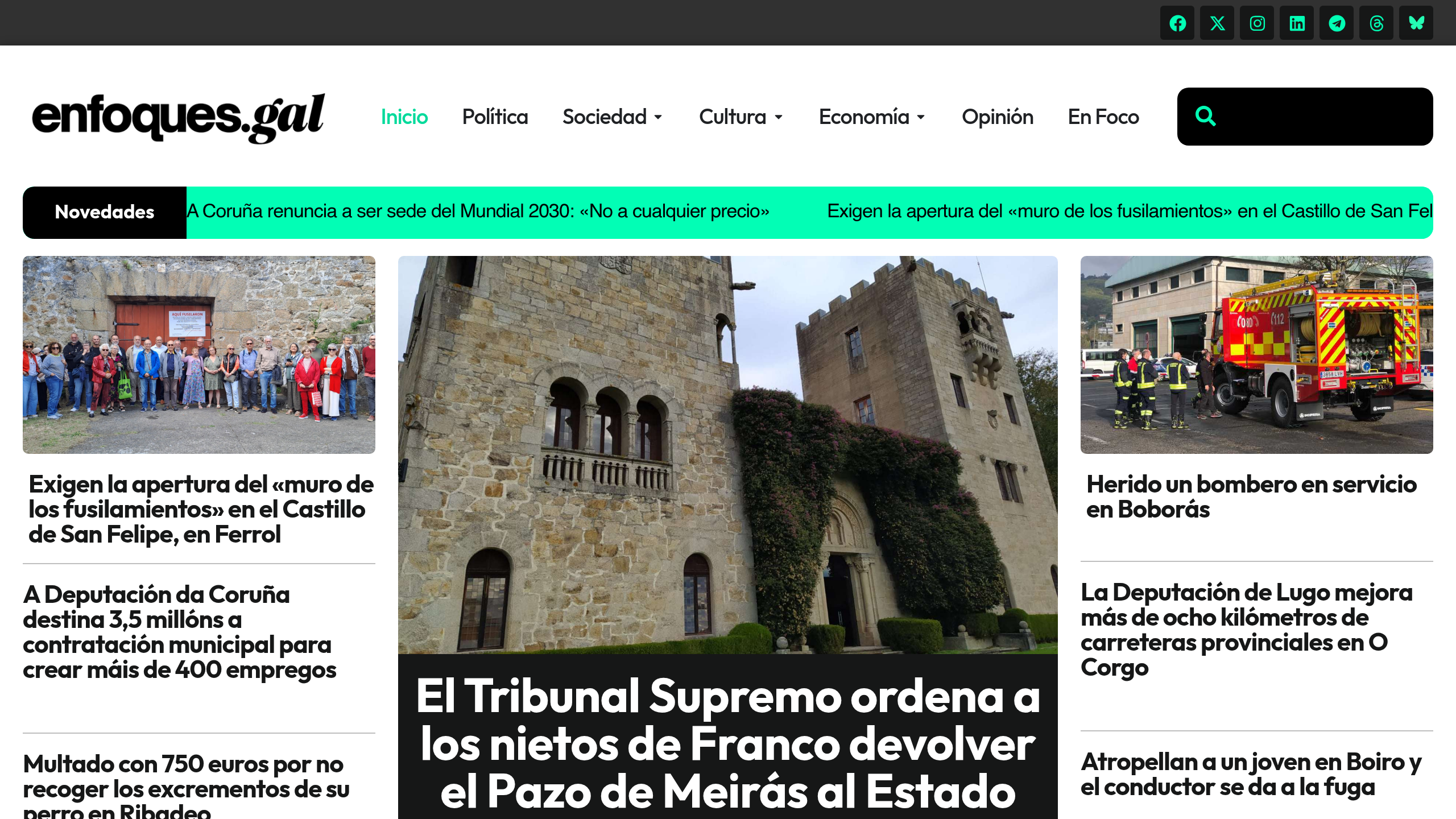 Captura de pantalla de Enfoques